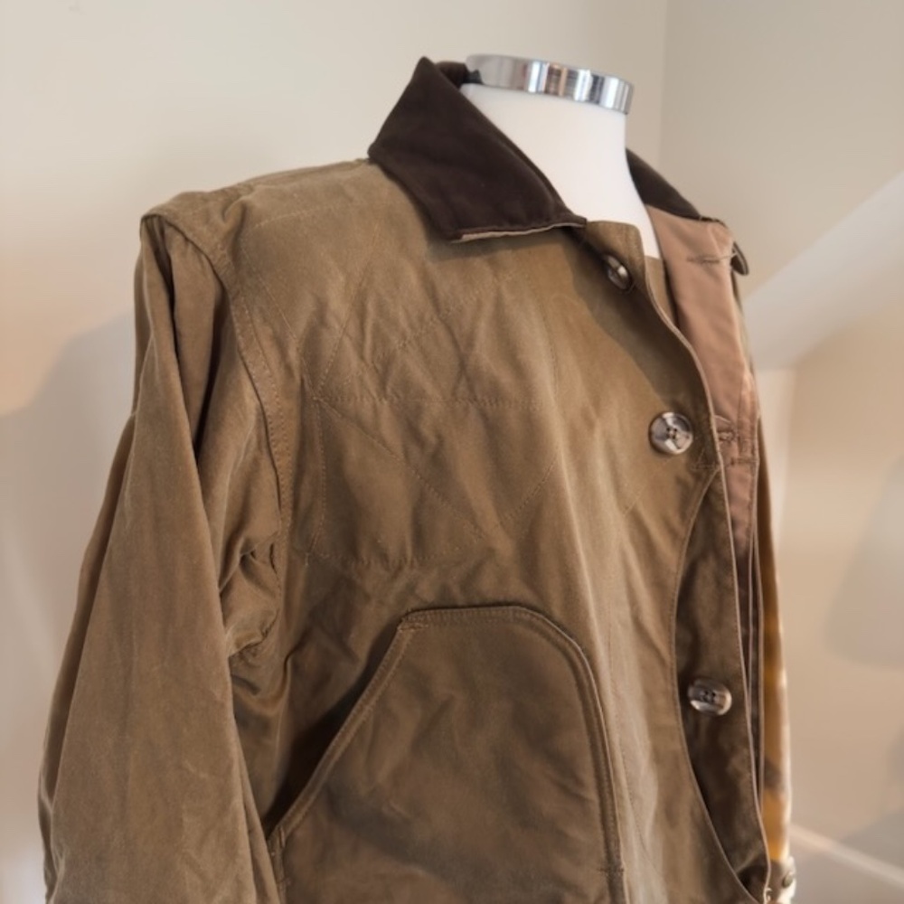 Filson Upland Hunting Jacket | Rugged Waxed Canvas | Men’s Large